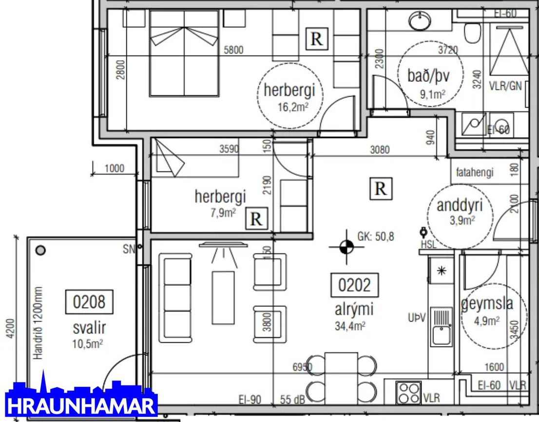Lautargata 5 - 0202, 210 Garðabær