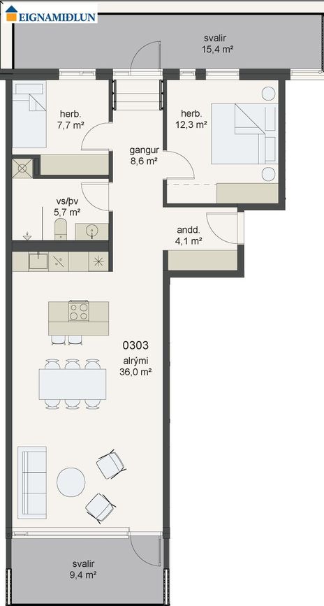 Skólatröð 2, 200 Kópavogur