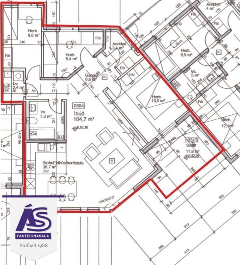 Mosagata 15 - 0304, 210 Garðabær