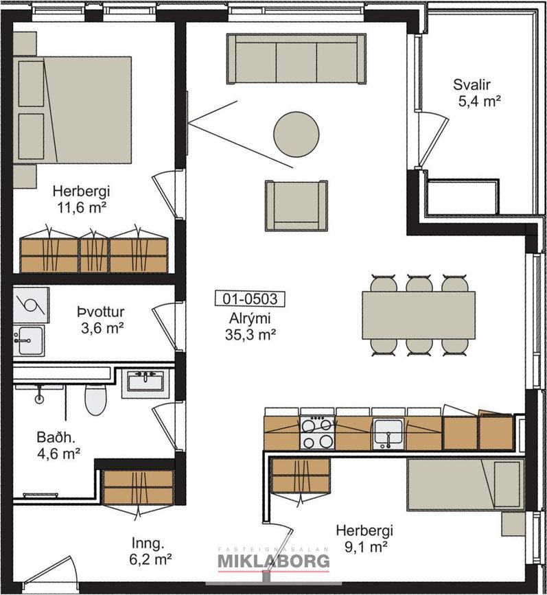 Hringhamar 31 - 0503, 221 Hafnarfjörður