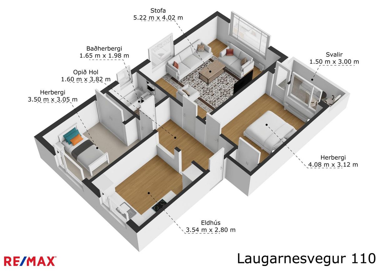 Laugarnesvegur 110, 105 Reykjavík