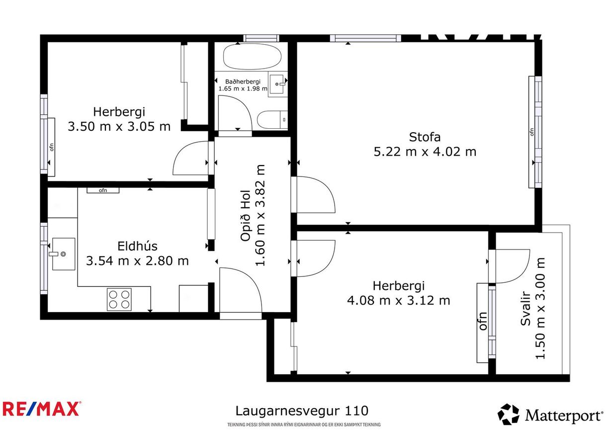 Laugarnesvegur 110, 105 Reykjavík