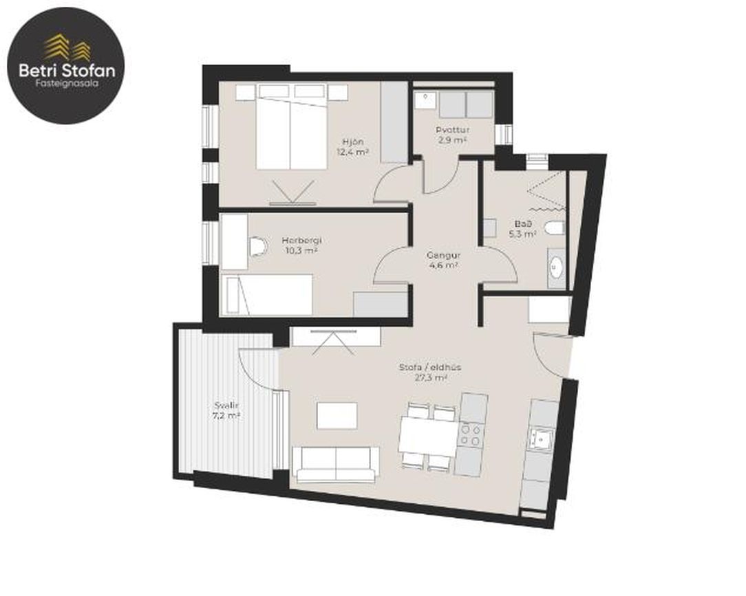 Fálkahlíð 5 - 0227, 102 Reykjavík