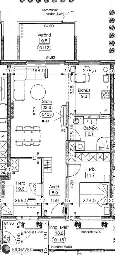 Davíðshagi 2 - 0105, 600 Akureyri