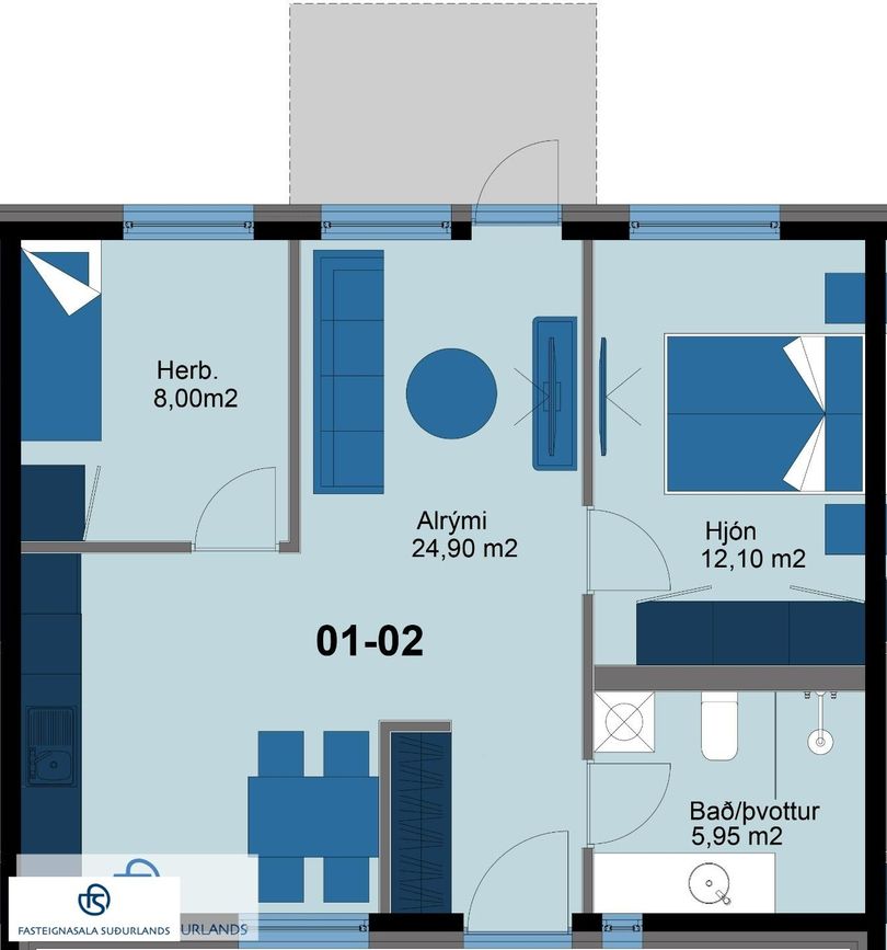 Klettamói 7, 815 Sveitarfélagið Ölfus