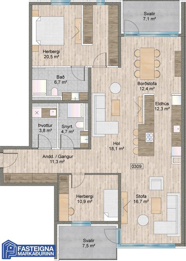Naustavör 62, 200 Kópavogur