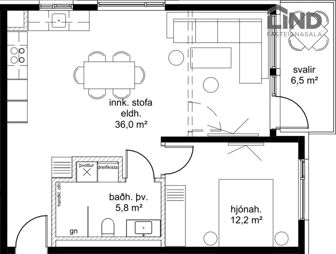 Gjúkabryggja 12, 110 Reykjavík