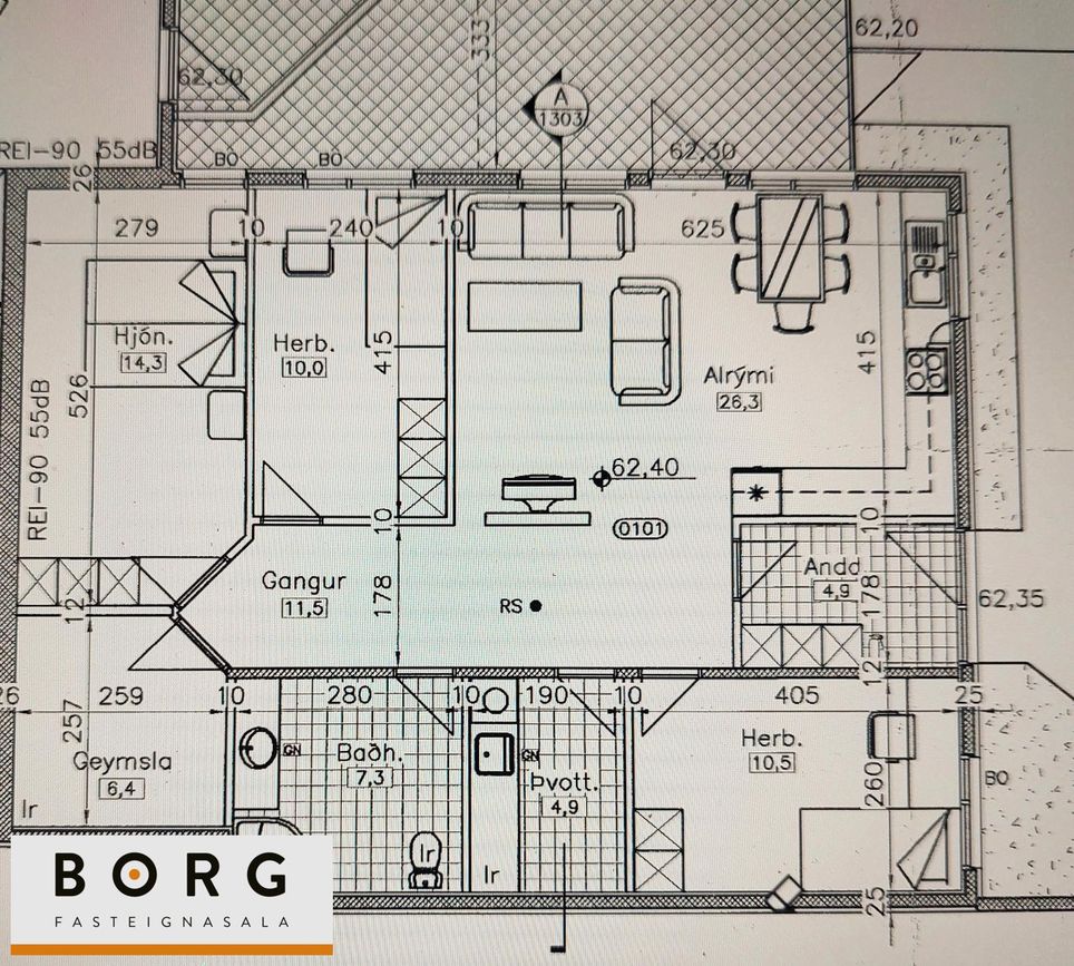 Skógarhlíð 12 - 0101, 604 Akureyri