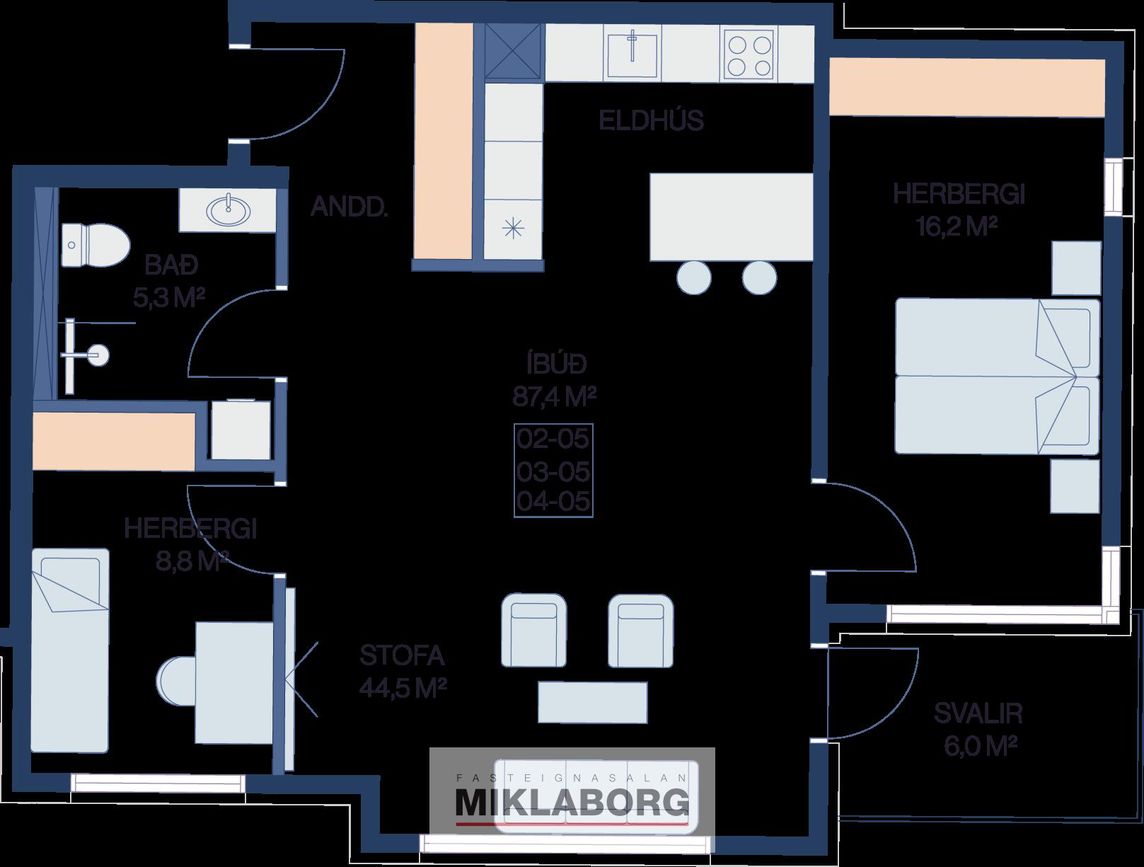 Bjarkarholt 17 - 0405, 270 Mosfellsbær