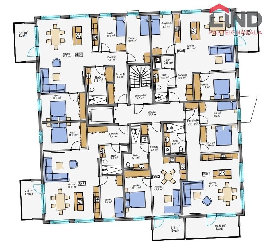 Hringhamar 37 - 0501, 221 Hafnarfjörður