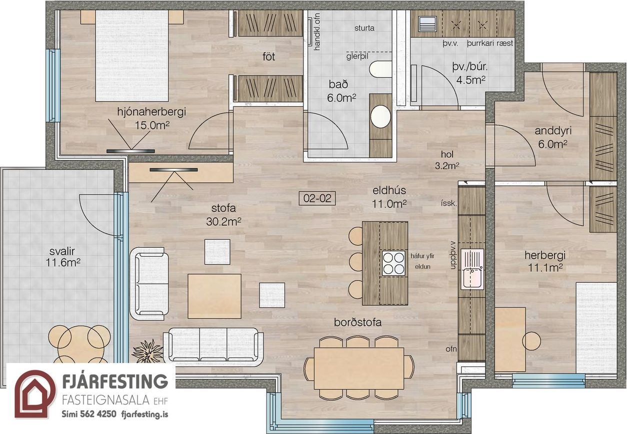 Naustavör 11, 200 Kópavogur
