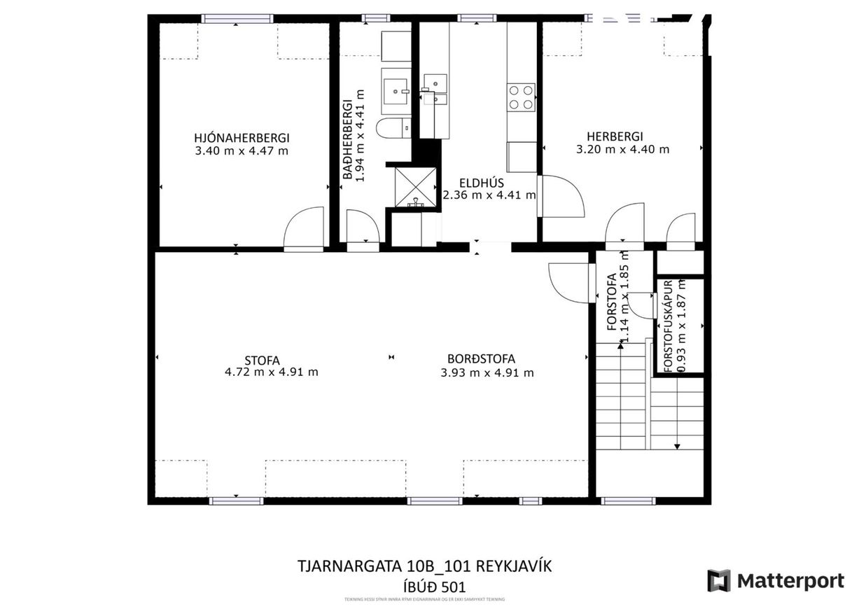 Tjarnargata 10B, 101 Reykjavík