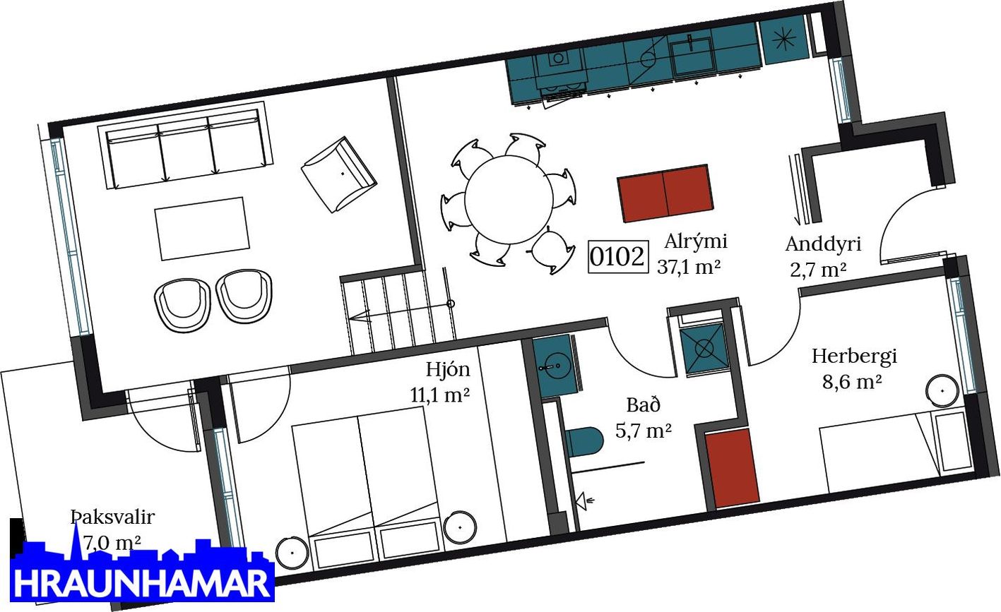 Áshamar 24, 221 Hafnarfjörður