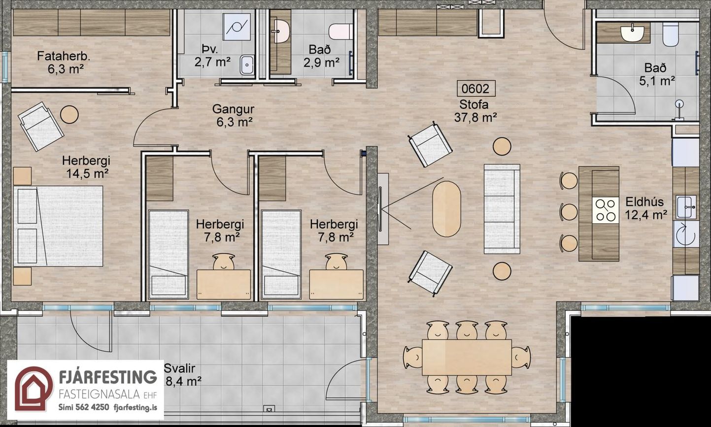 Bolholt 7 - 0602, 105 Reykjavík