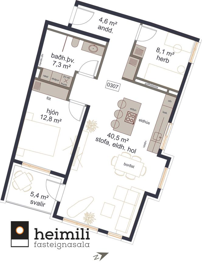 Grensásvegur 1B, 108 Reykjavík