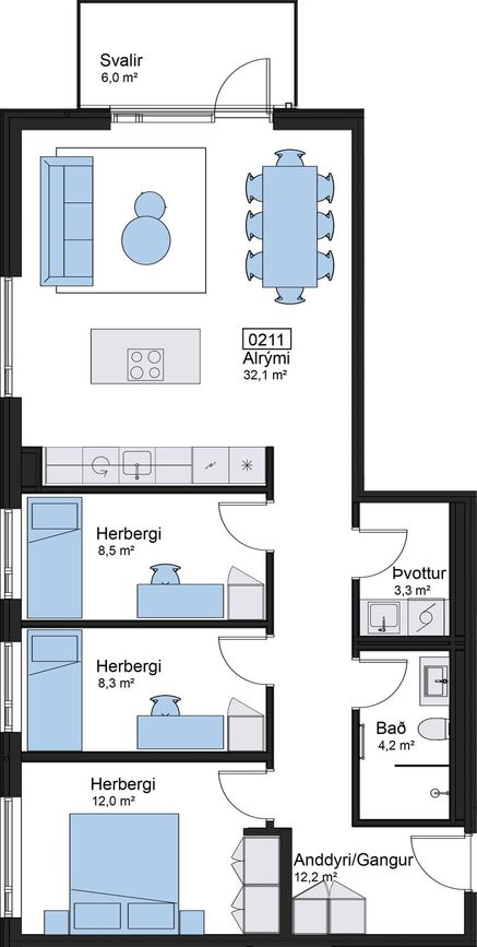 Stefnisvogur 44, 104 Reykjavík