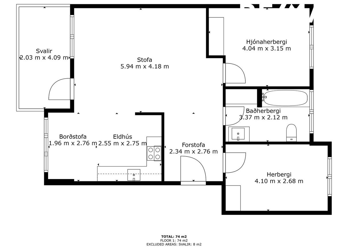 Tjarnabraut 14, 260 Reykjanesbær