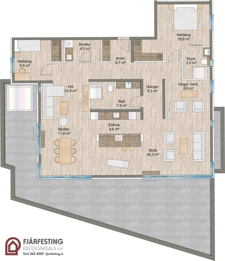 Naustavör 60 - 0412, 200 Kópavogur