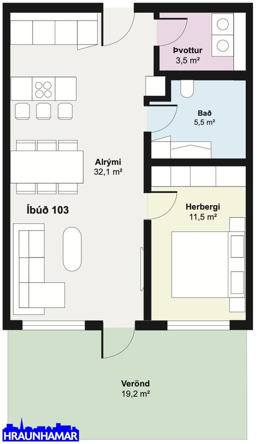 Baughamar 5, 221 Hafnarfjörður