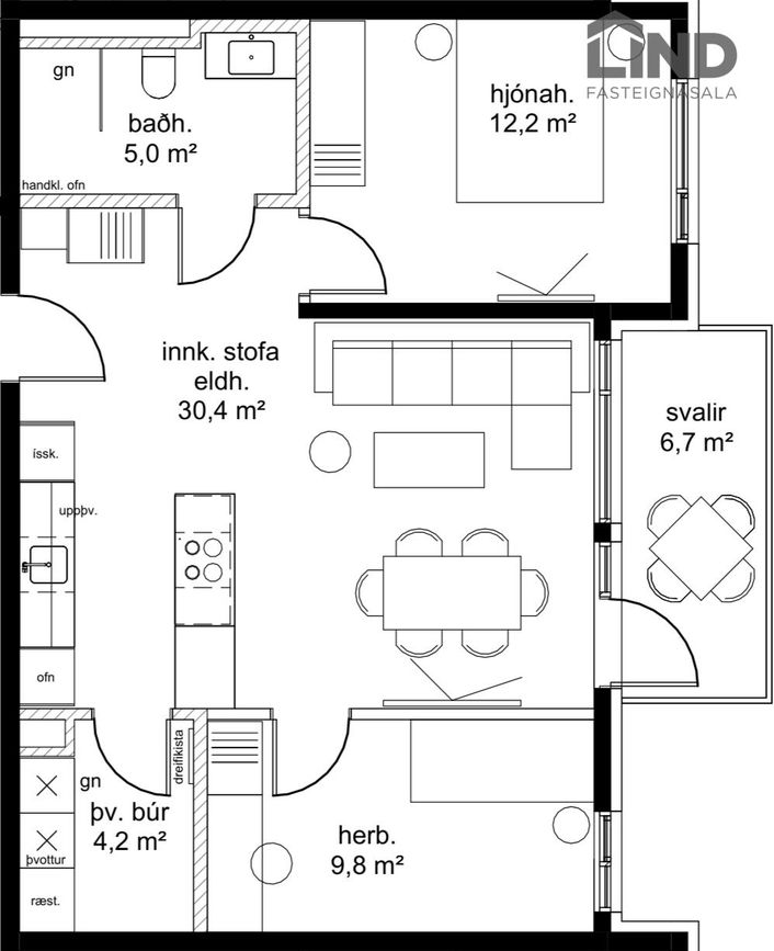 Gjúkabryggja 10, 110 Reykjavík