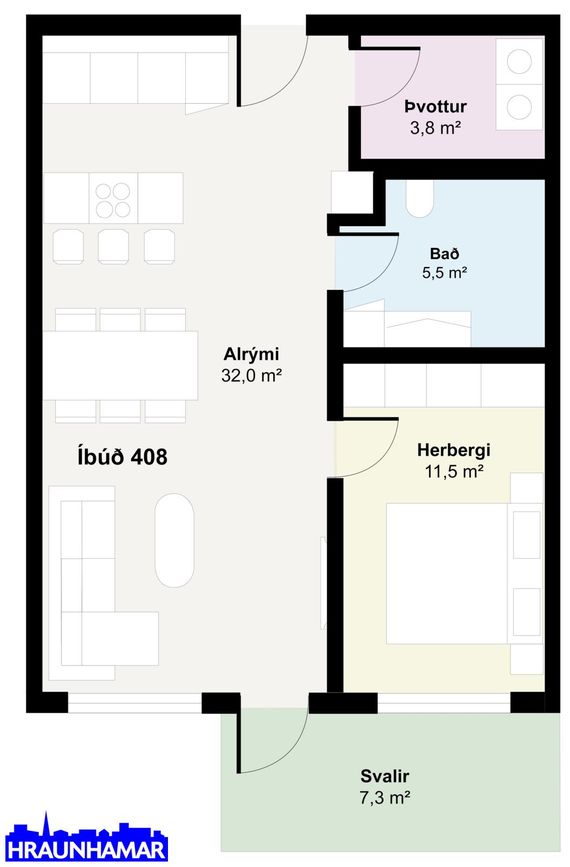 Baughamar 7, 221 Hafnarfjörður
