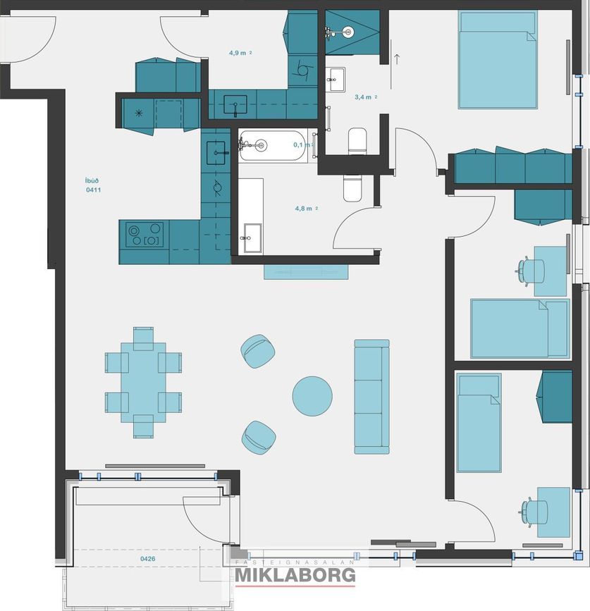 Hafnarbraut 10B, 200 Kópavogur