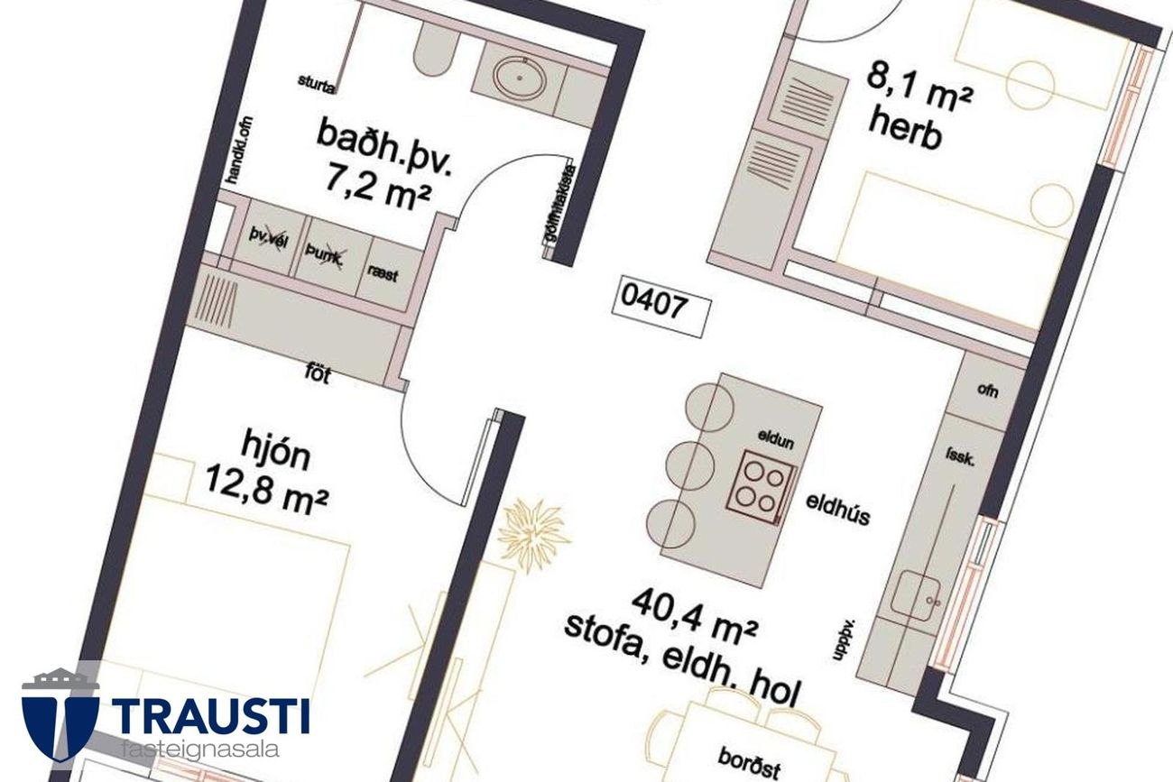 Grensásvegur 1B, 108 Reykjavík