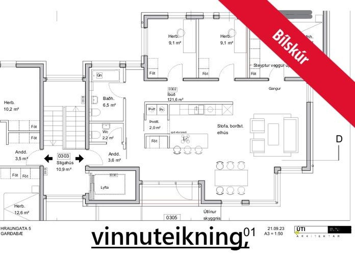 Hraungata 5 - 0302, 210 Garðabær