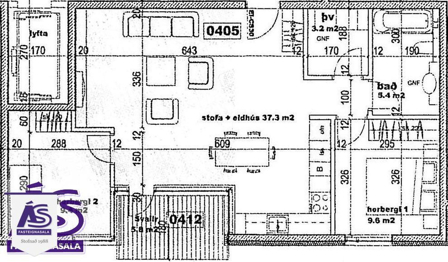 Norðurbakki 23 - 0405, 220 Hafnarfjörður