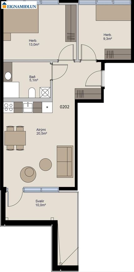 Brautarholt 4A, 105 Reykjavík