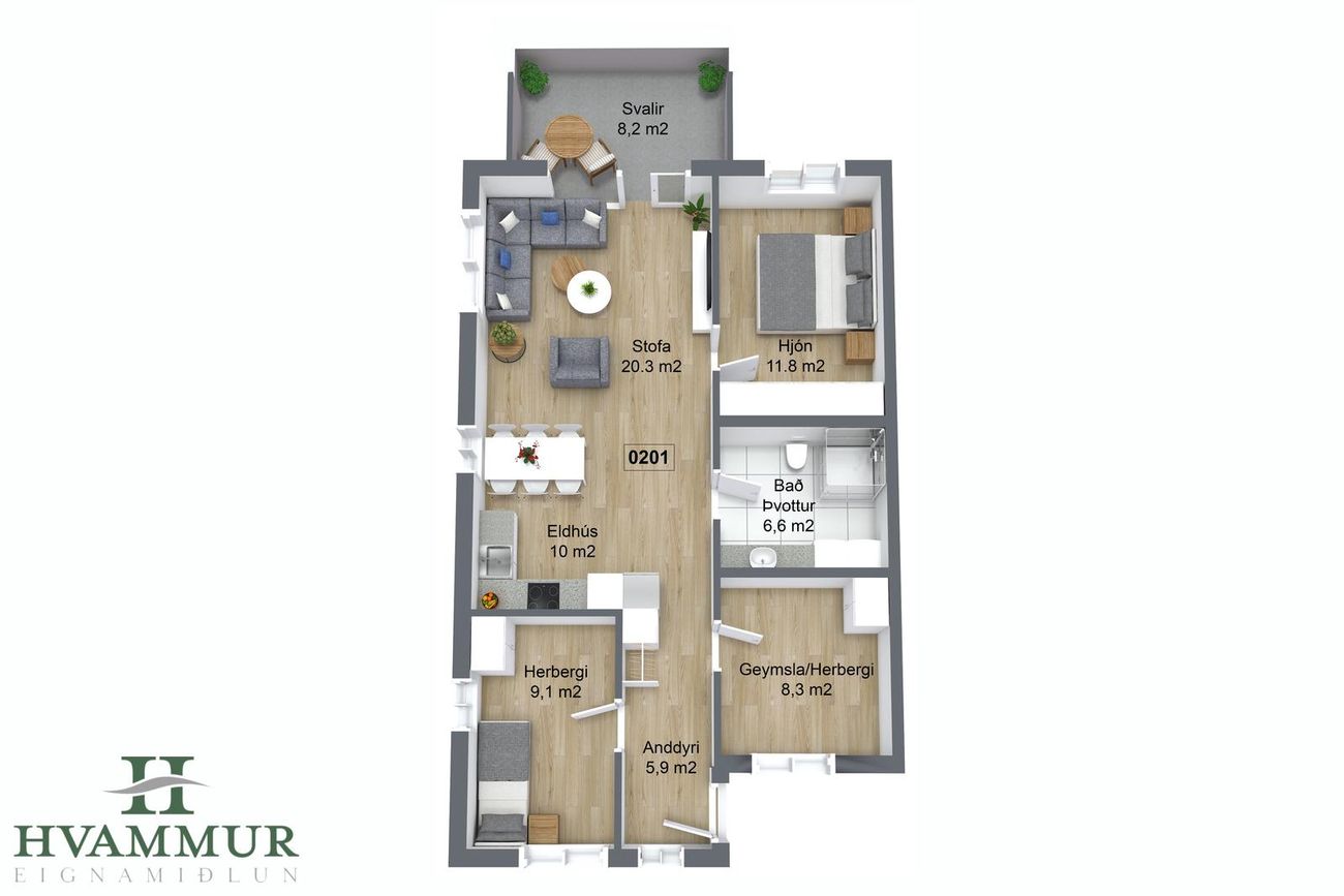 Kjarnagata 65, 600 Akureyri