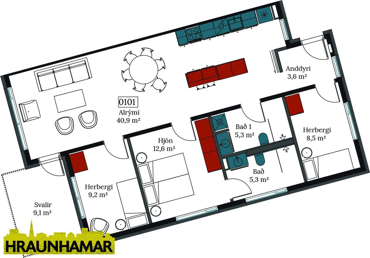 Áshamar 22, 221 Hafnarfjörður
