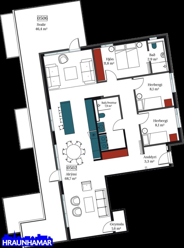 Áshamar 26, 221 Hafnarfjörður