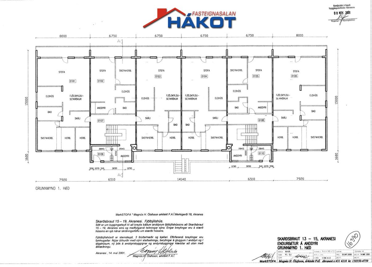 Skarðsbraut 15 - 0303, 300 Akranes