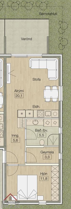 Jóninnuhagi 6, 600 Akureyri